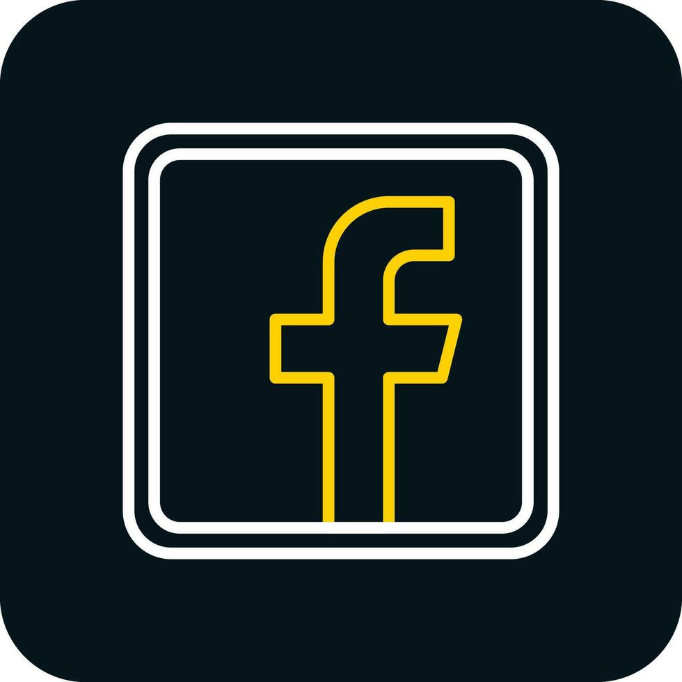Facebook logo vecteur icône conception