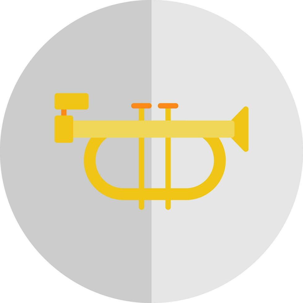 conception d'icône de vecteur de trompette