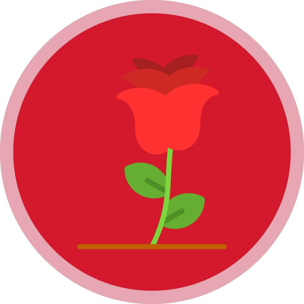 conception d'icône vecteur rose