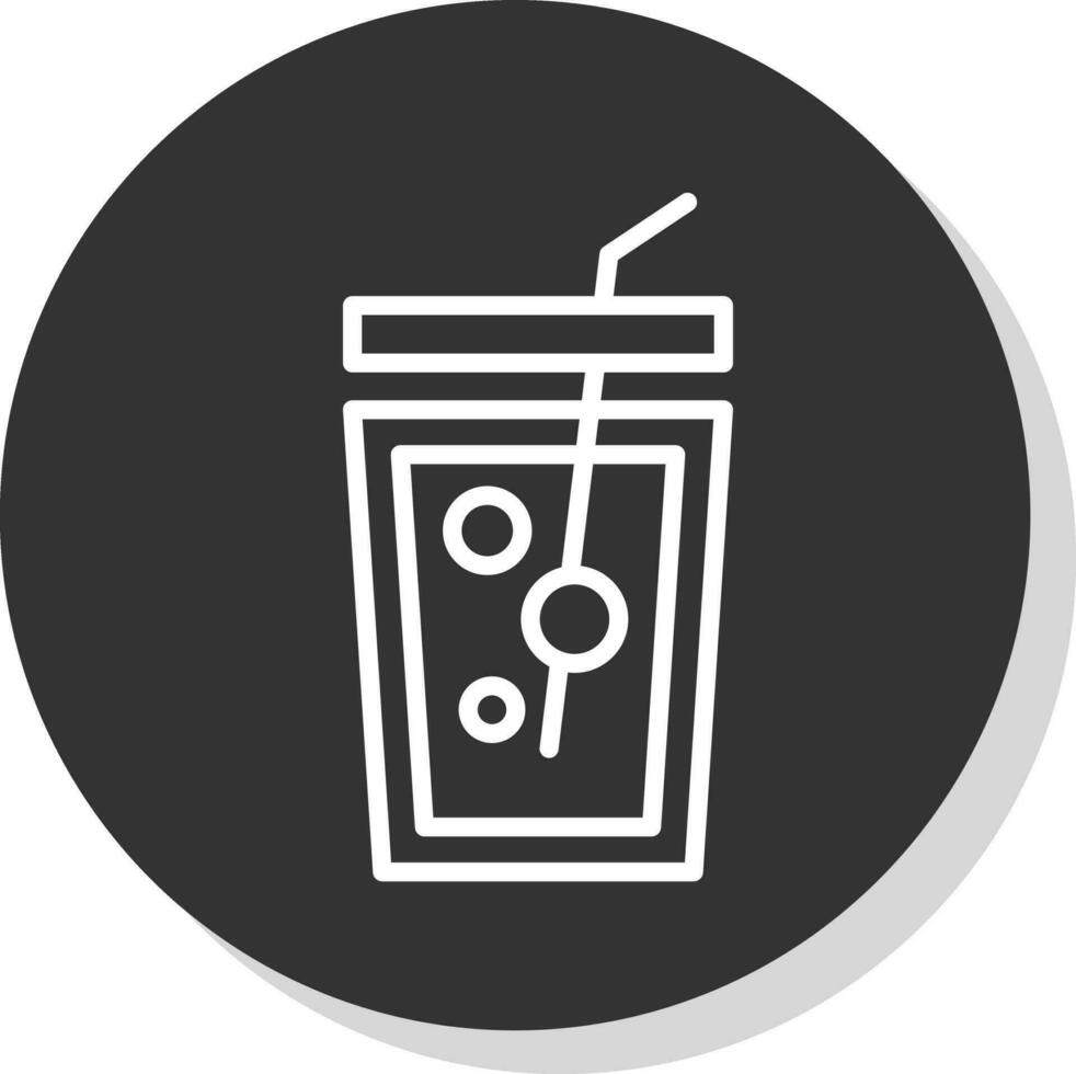 conception d'icône de vecteur de boisson gazeuse