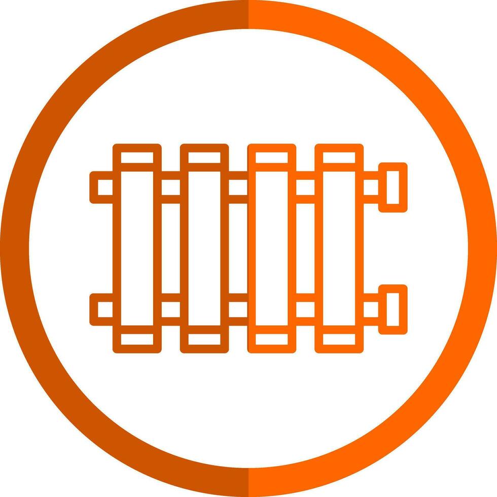 conception d'icône de vecteur de radiateur