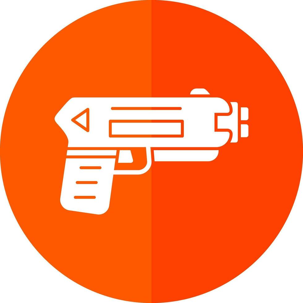 conception d'icône de vecteur de pistolet paralysant