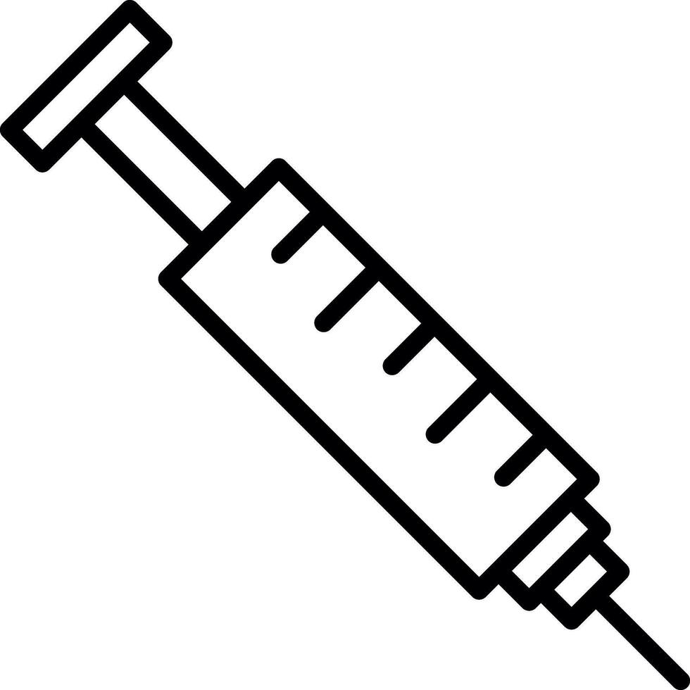 conception d'icône de vecteur d'injection