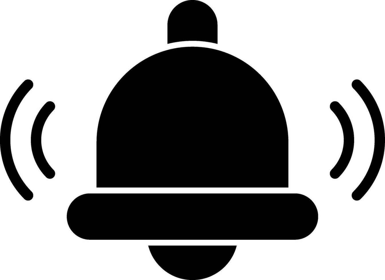 conception d'icône de vecteur de cloche