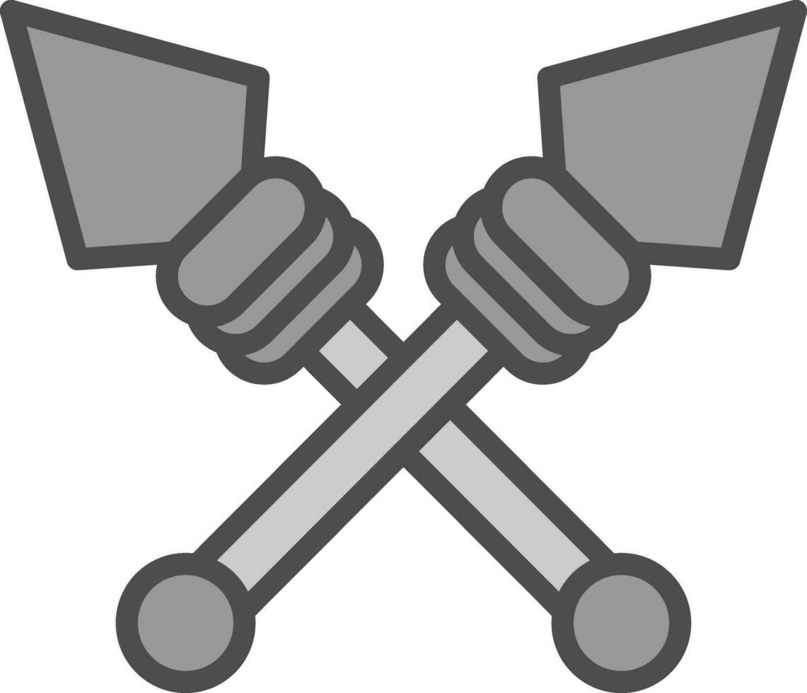 conception d'icône de vecteur de lance