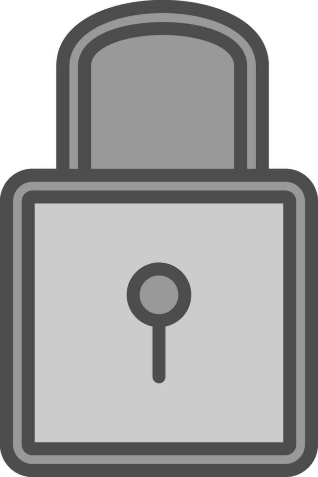 conception d'icône de vecteur de verrouillage
