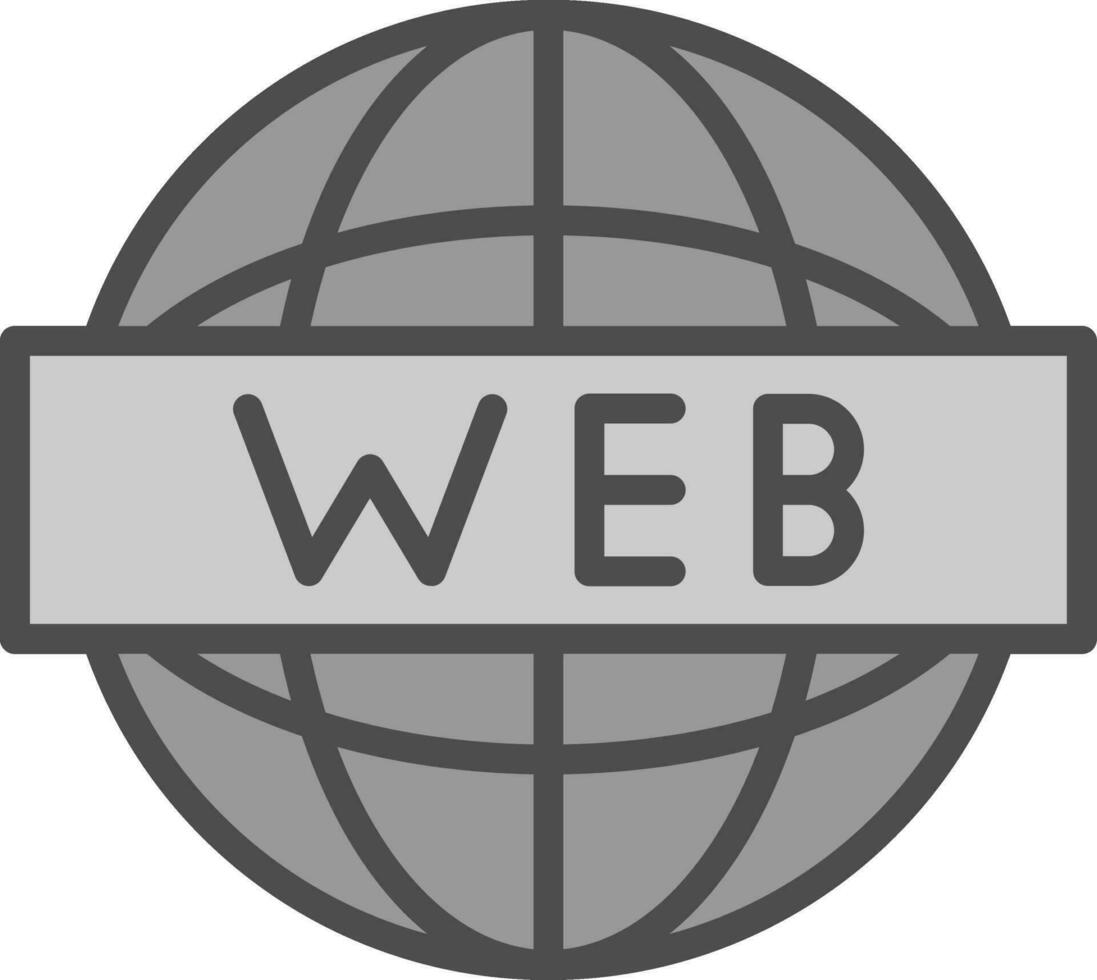 conception d'icônes vectorielles web vecteur