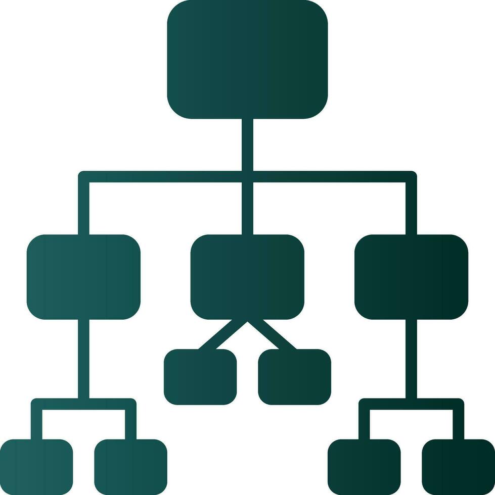 conception d'icône de vecteur d'organisation