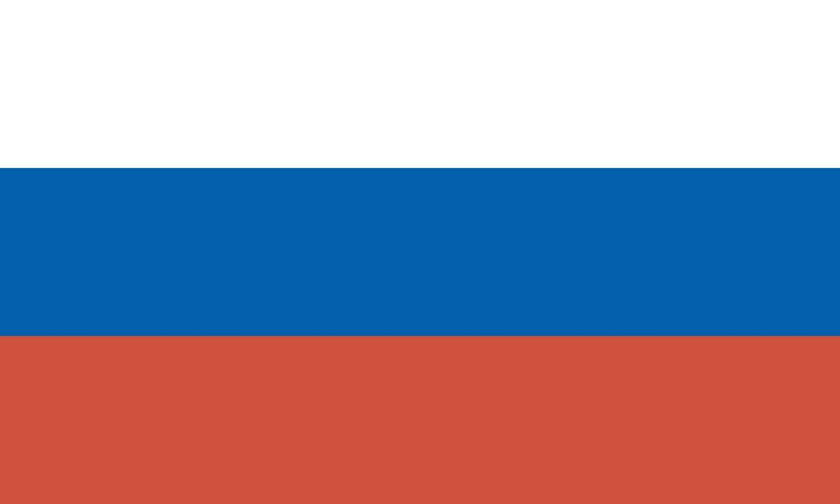 nationale Russie drapeau, officiel couleurs, et proportions. vecteur illustration. eps dix vecteur.