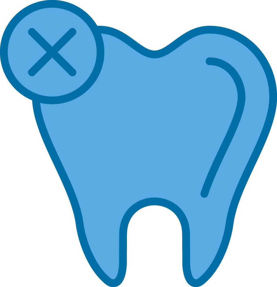 conception d'icône de vecteur de dents