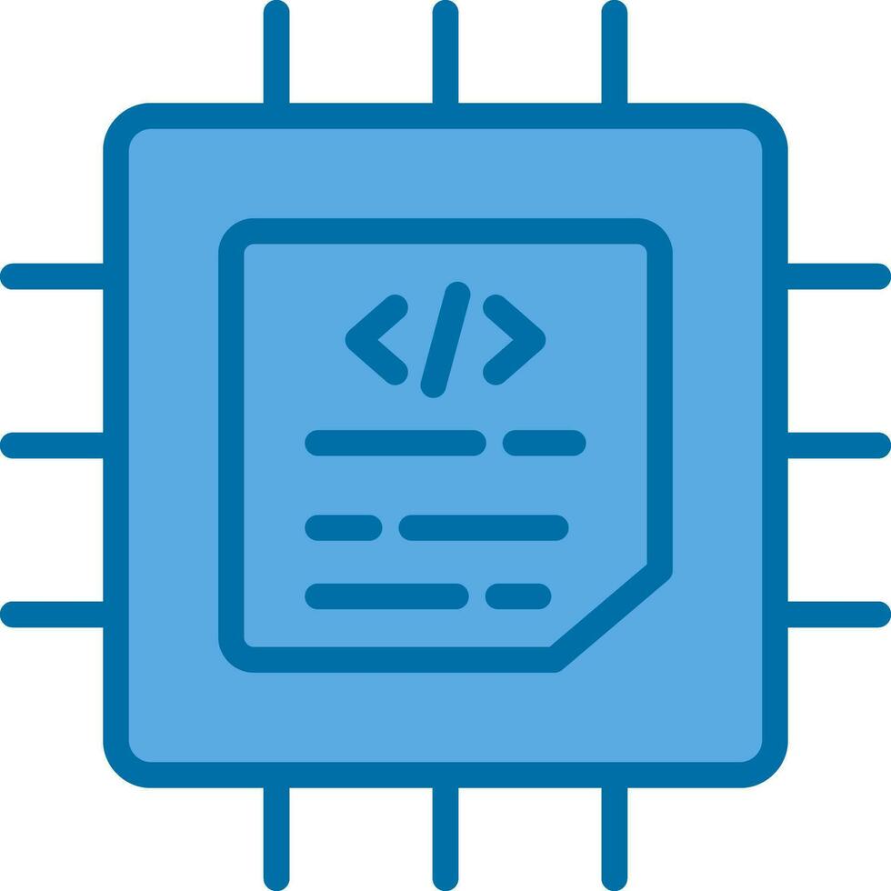 conception d'icône de vecteur de processeur