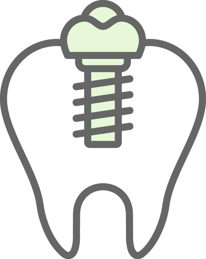 implant vecteur icône conception