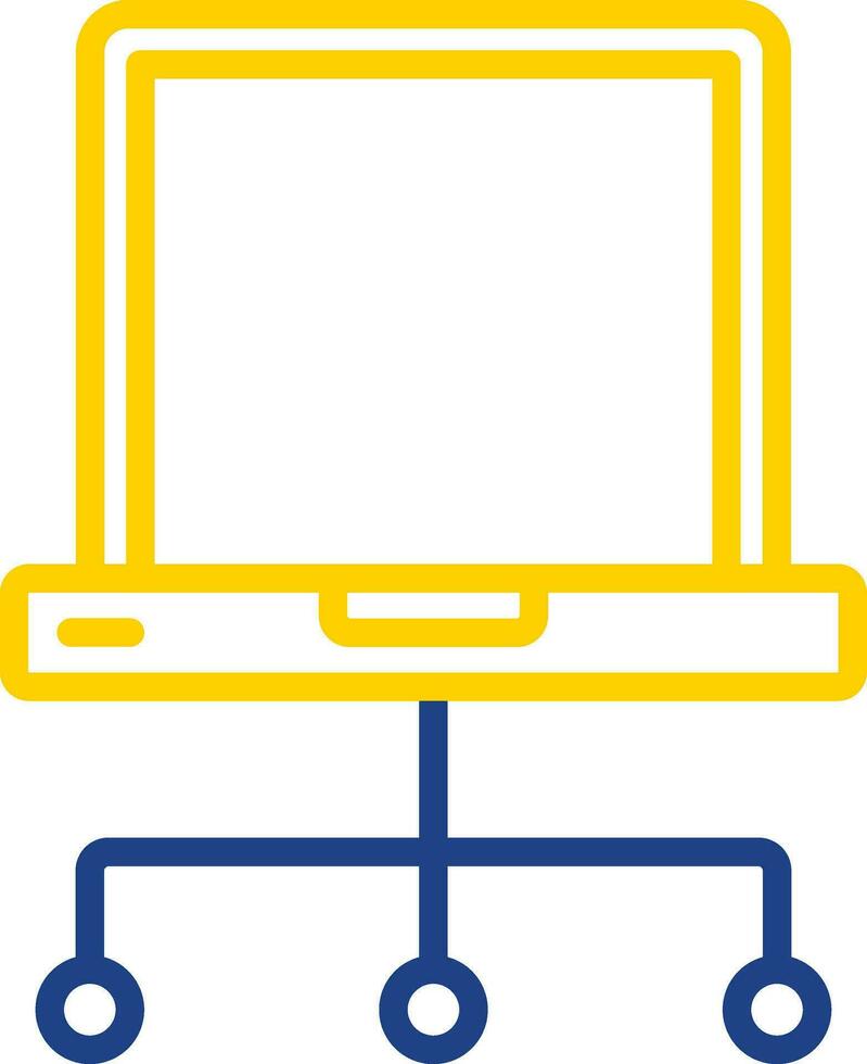 conception d'icône de vecteur d'ordinateur portable