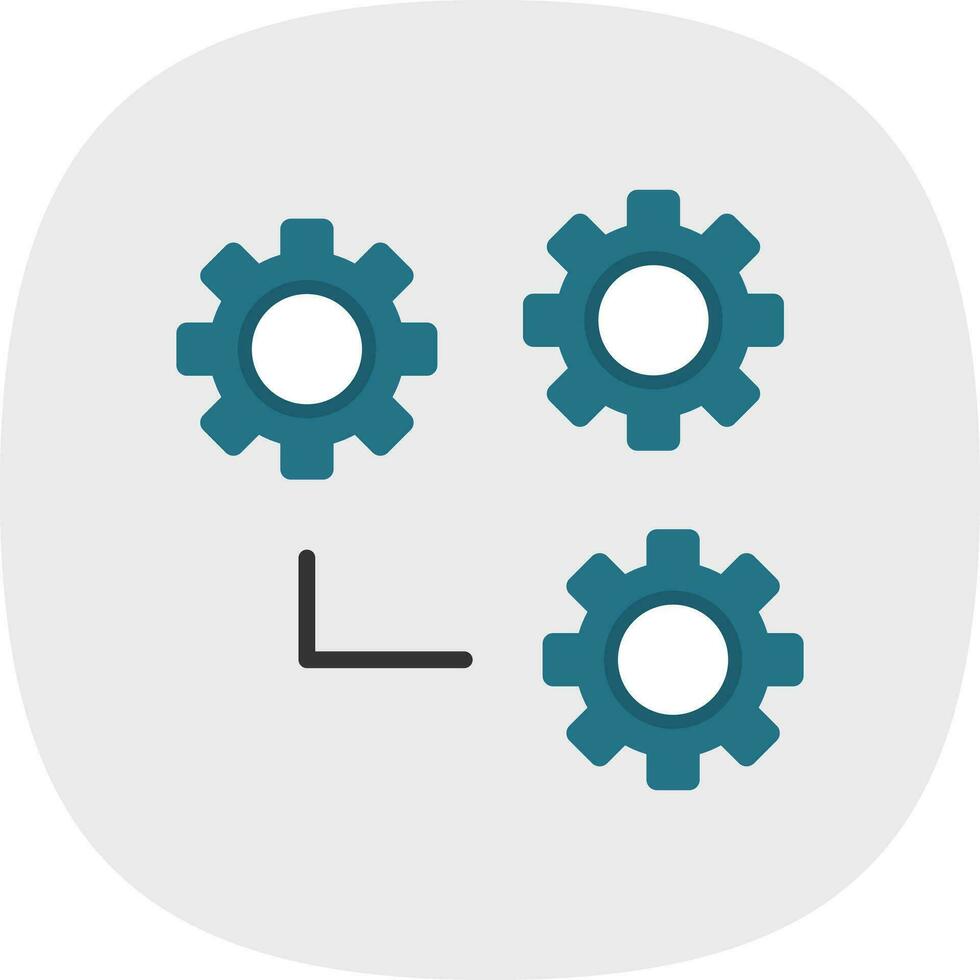 conception d'icône de vecteur de réglage