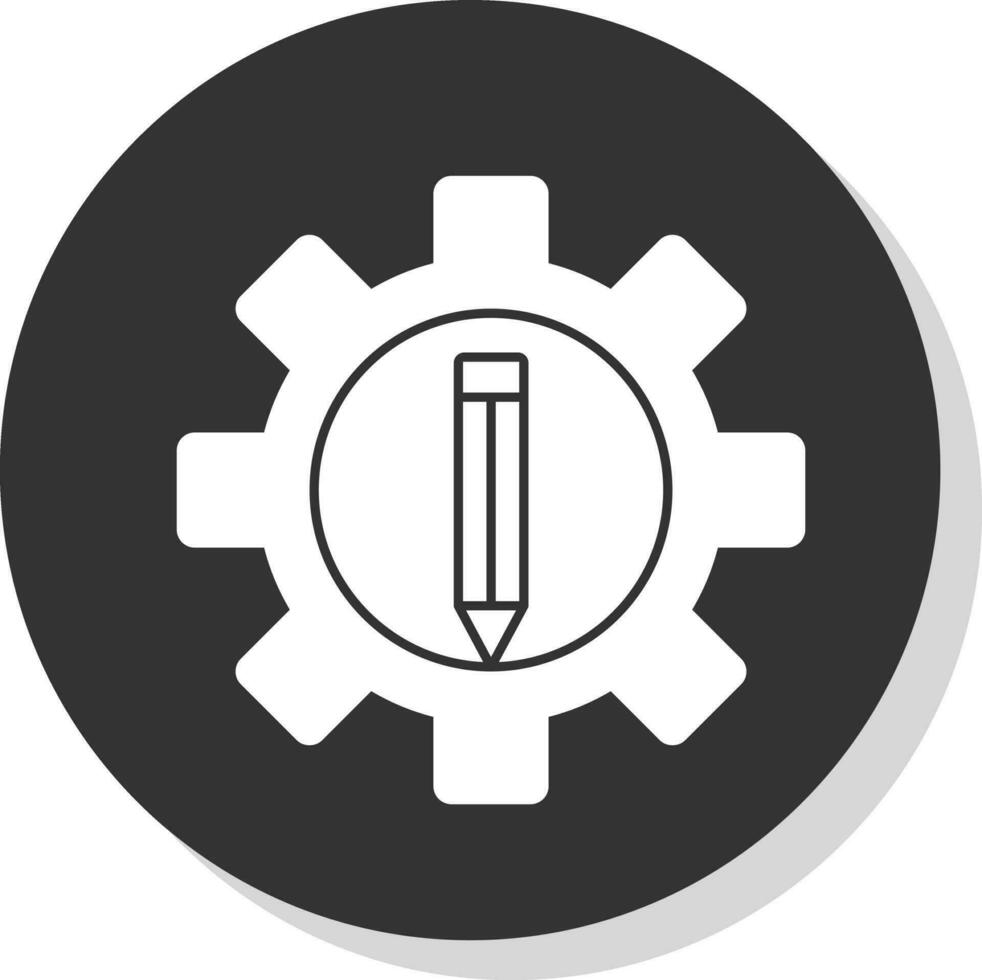 conception d'icône de vecteur de paramètres