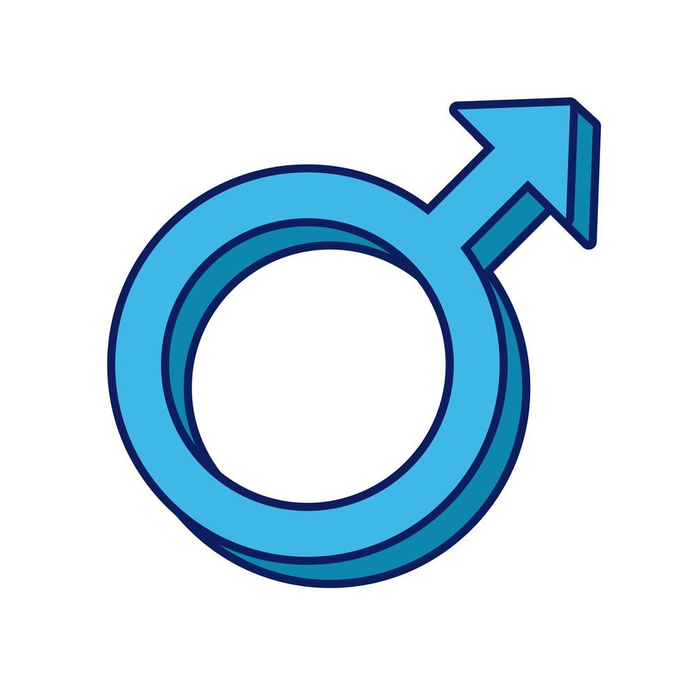 icône de symbole de communauté lgbtq vecteur