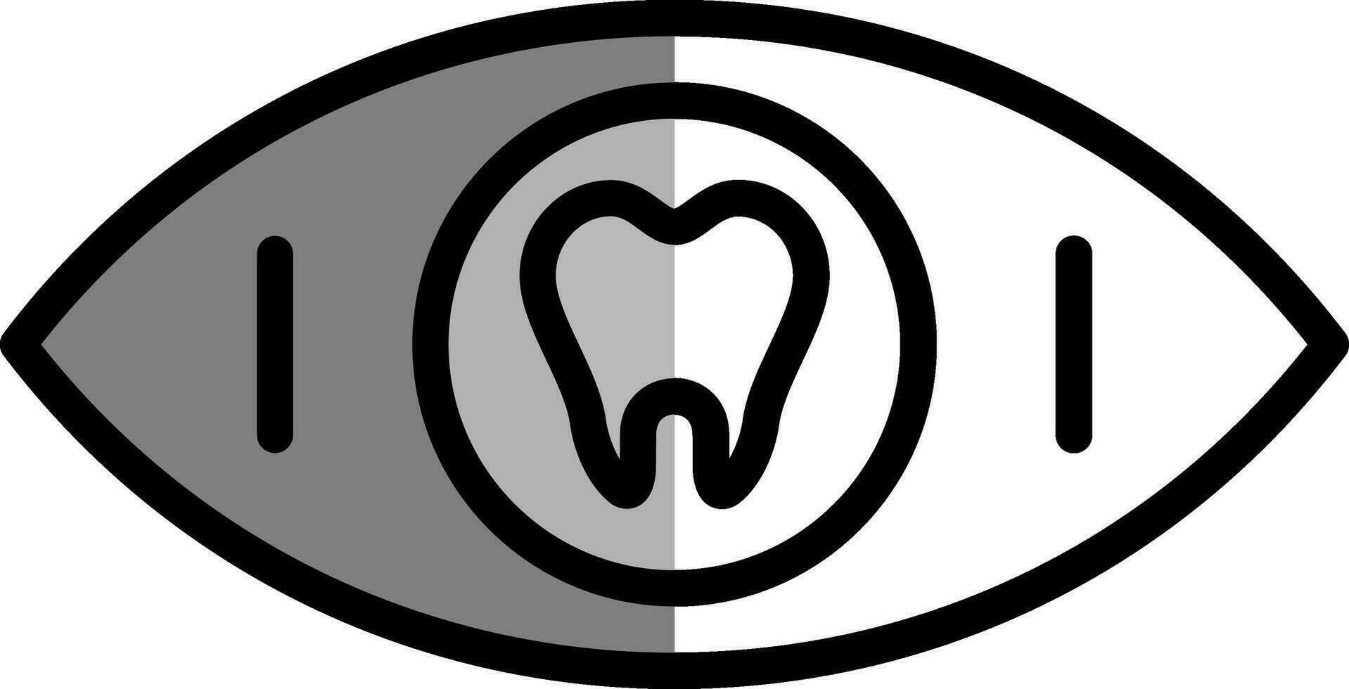 conception d'icône de vecteur de dent