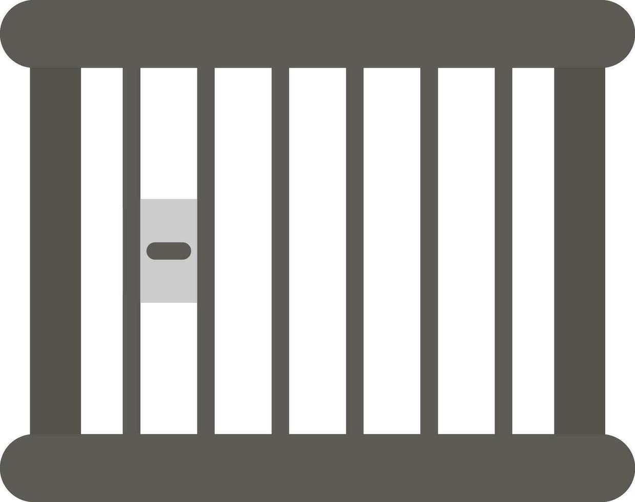 conception d'icône de vecteur de prison