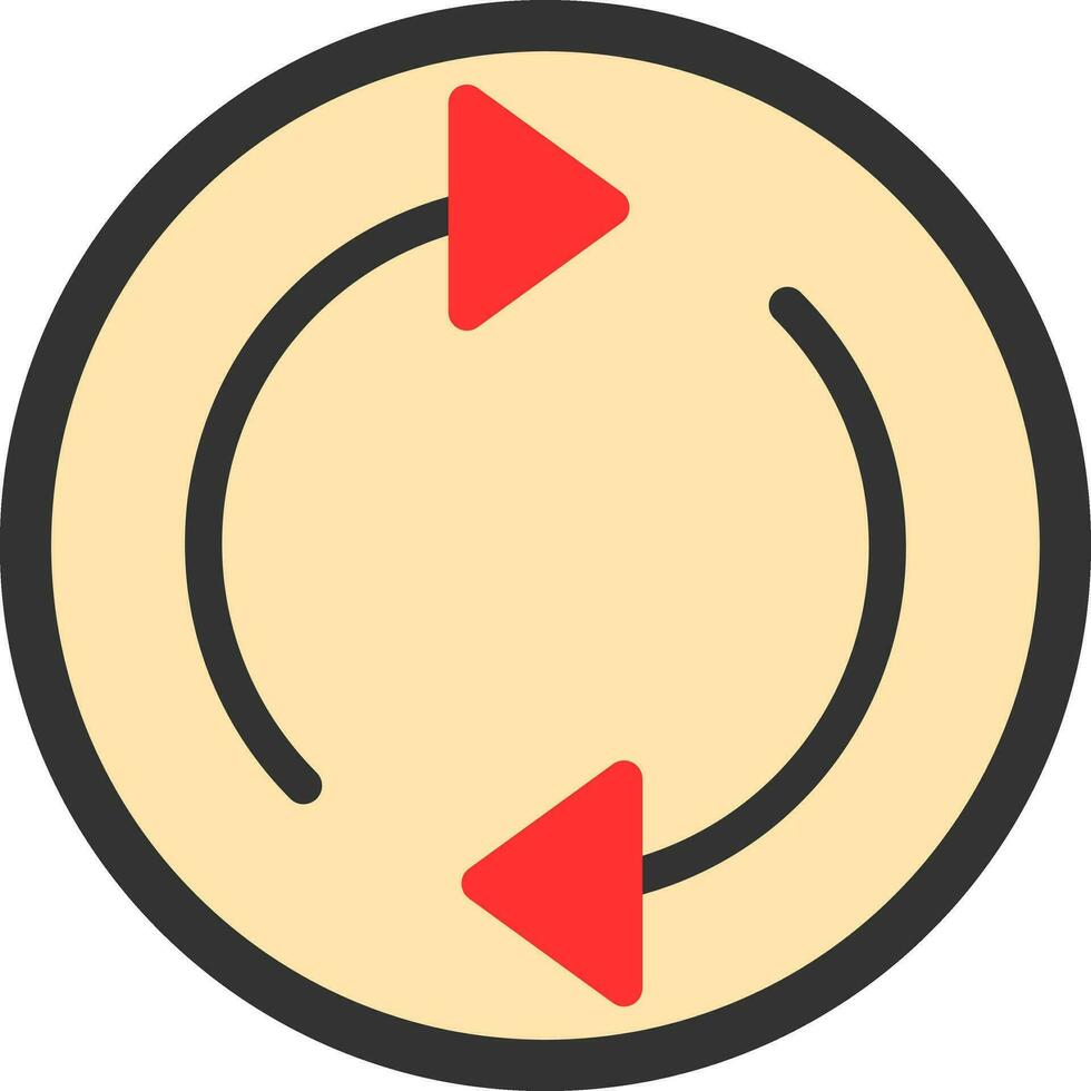 conception d'icône de vecteur de synchronisation