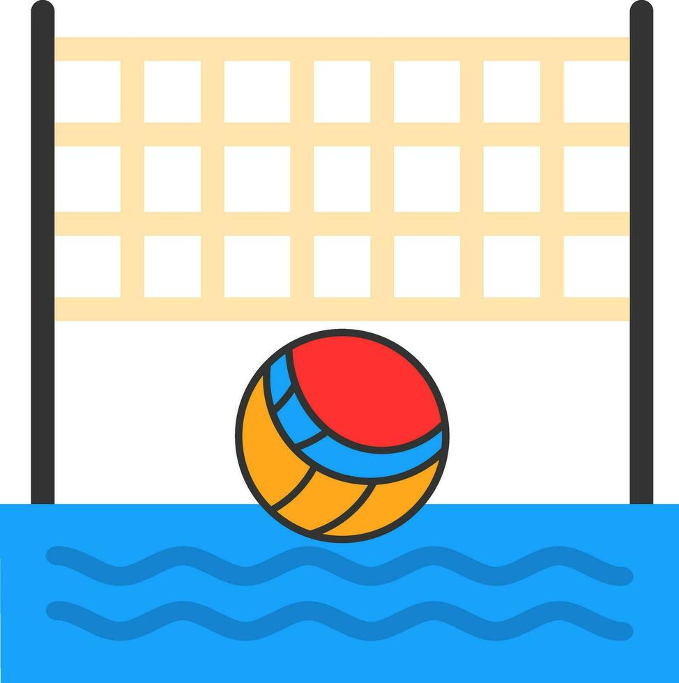 conception d'icônes vectorielles de sports nautiques vecteur