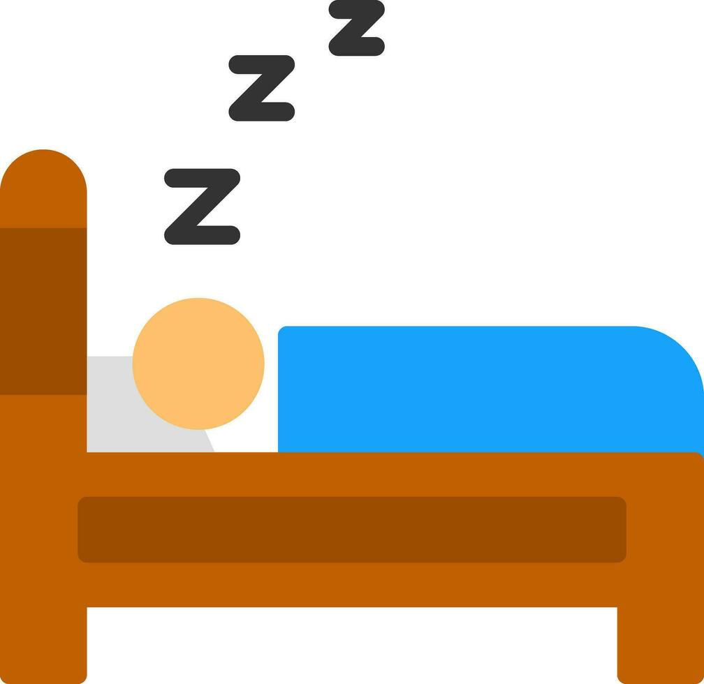 conception d'icône de vecteur de couchage