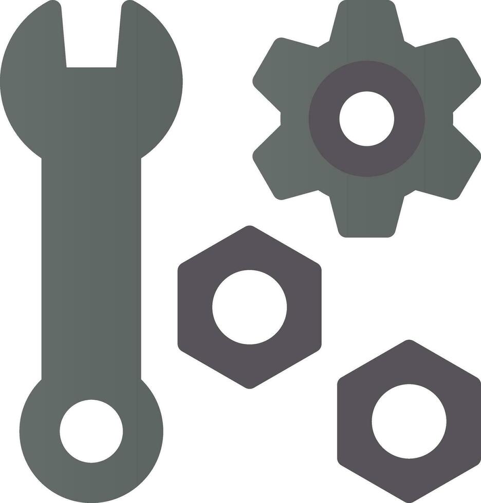 conception d'icônes vectorielles d'outils de réparation vecteur