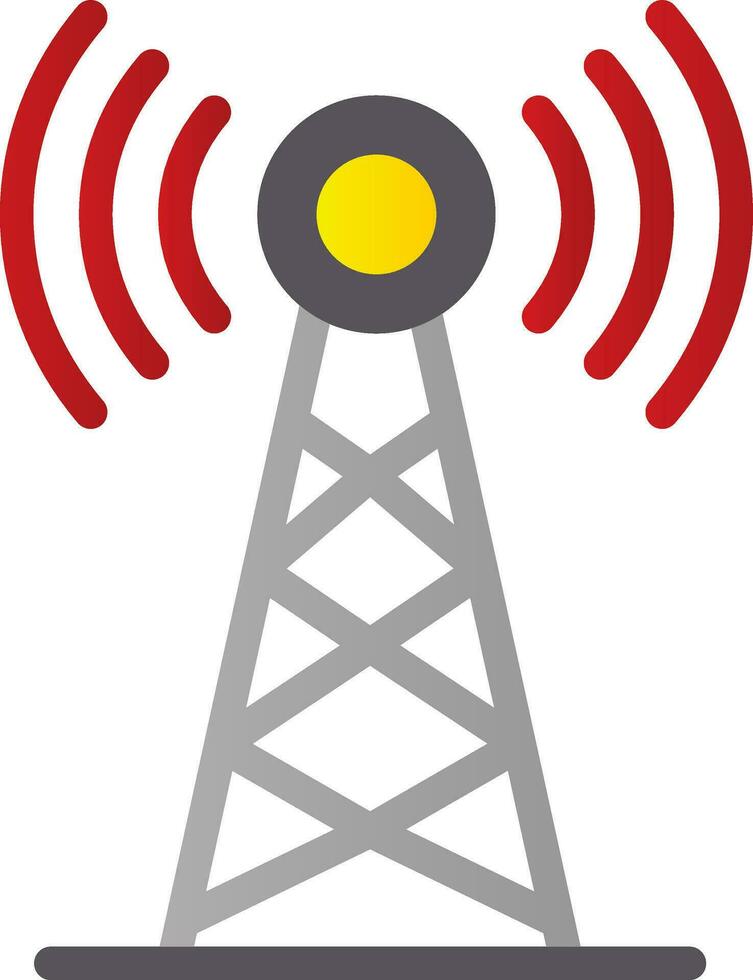 conception d'icône de vecteur de tour de cellule