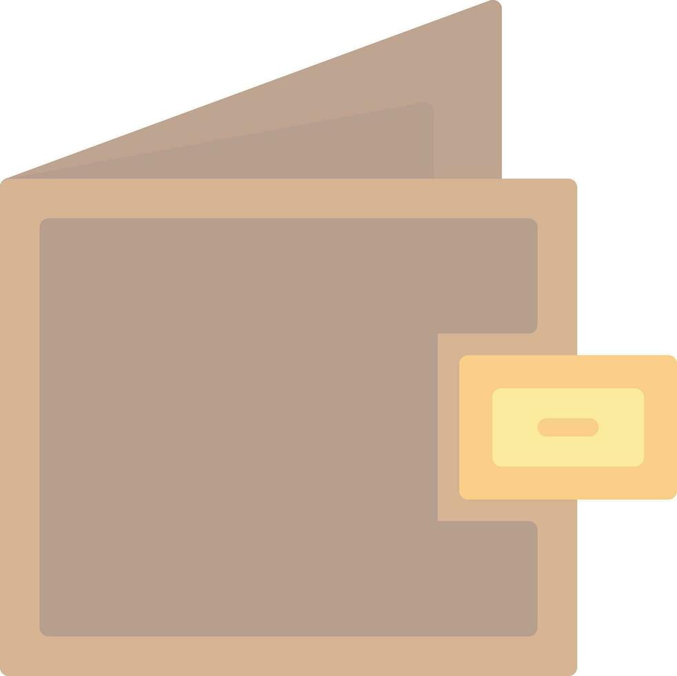 conception d'icône de vecteur de portefeuille