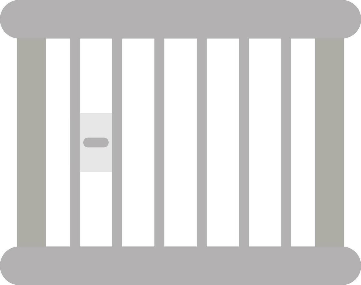 conception d'icône de vecteur de prison