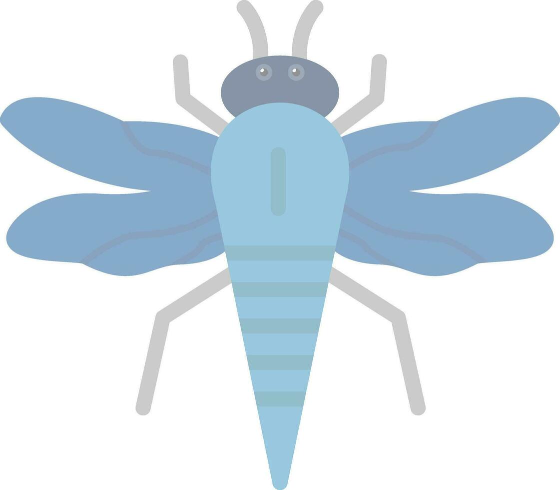 conception d'icône vecteur libellule