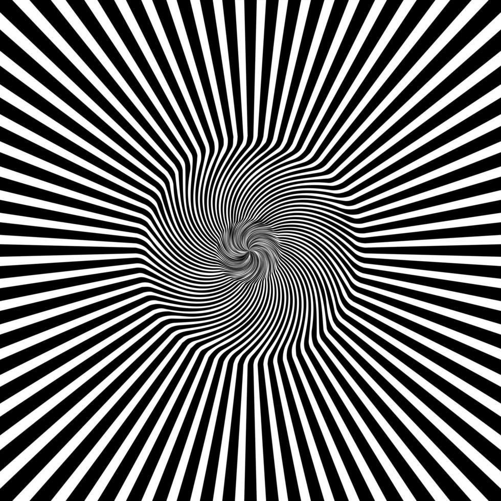 abstrait psychédélique hypnotique. illustration vectorielle eps10 vecteur