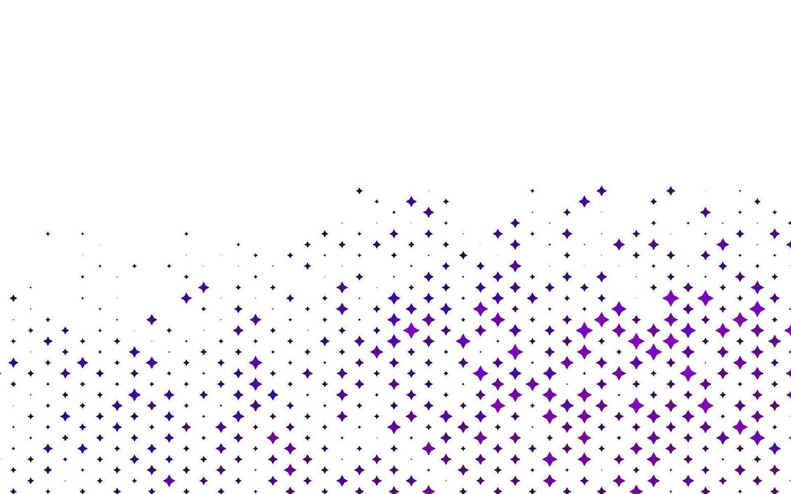 motif vectoriel violet clair avec des étoiles de Noël.