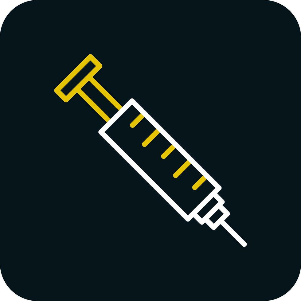 conception d'icône de vecteur d'injection