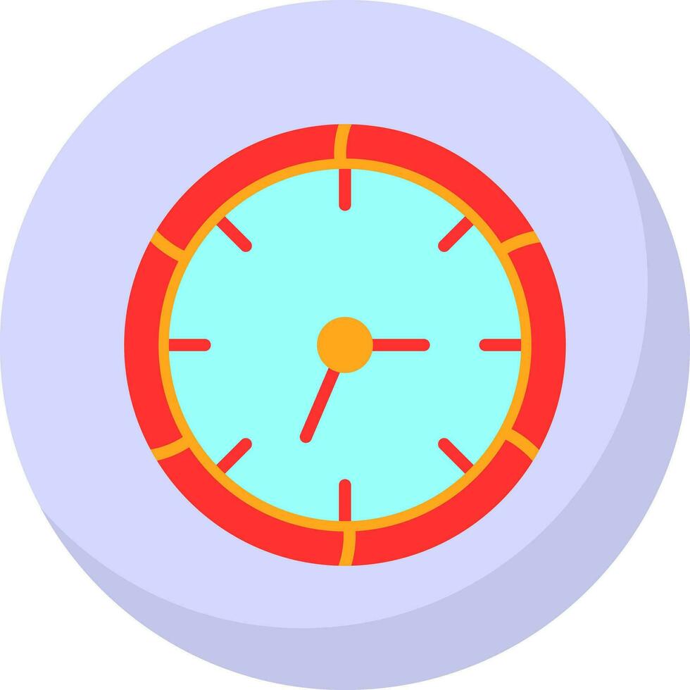 conception d'icône de vecteur de temps d'horloge