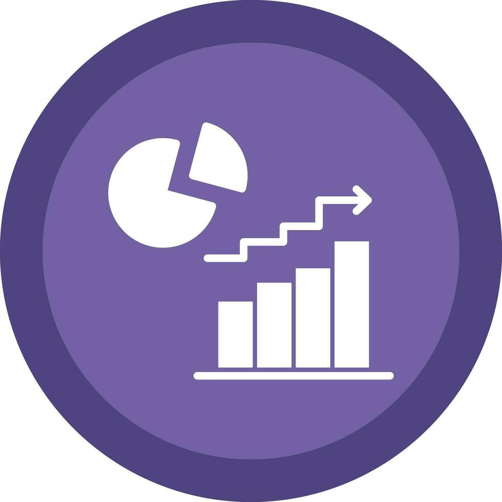 conception d'icône de vecteur de croissance