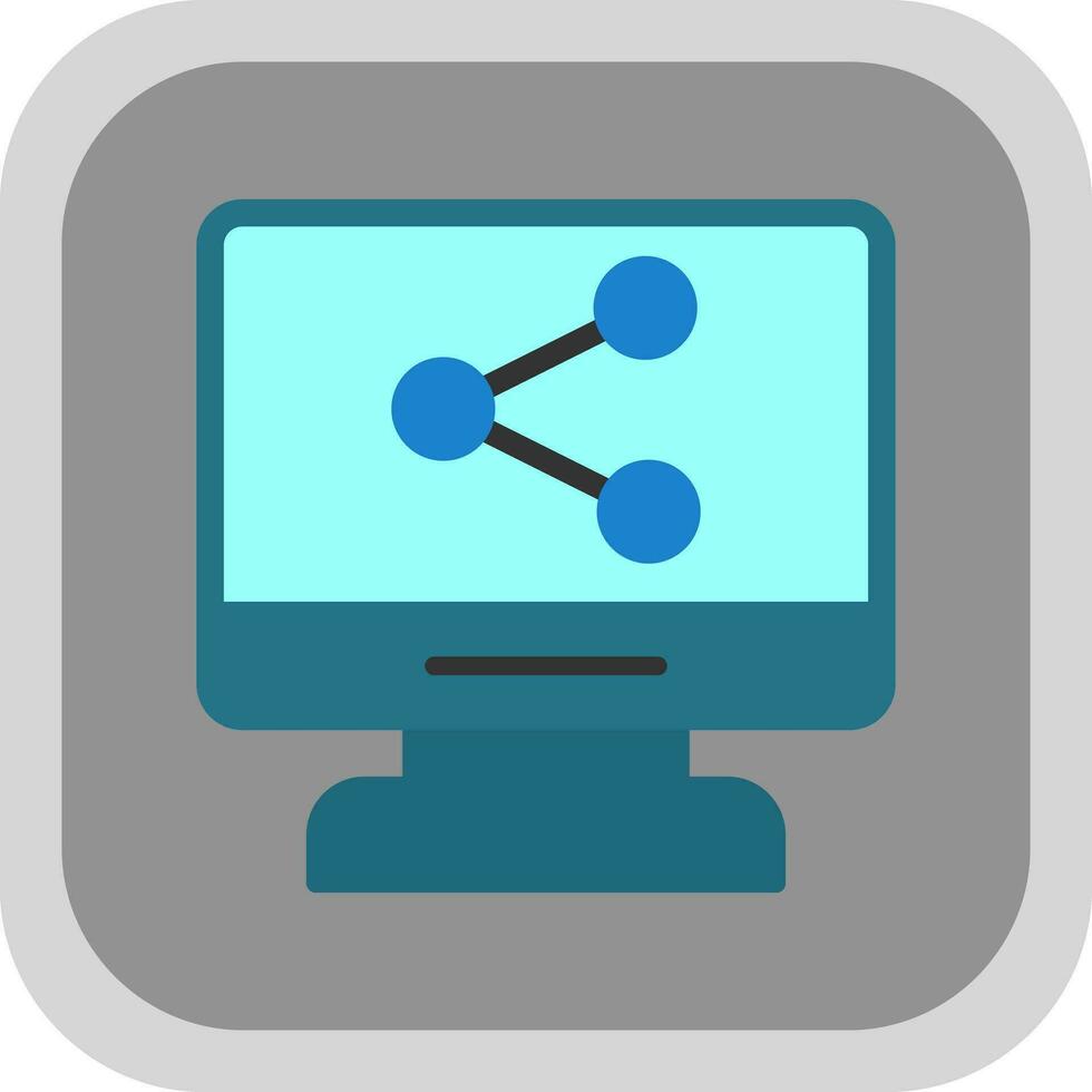 partager la conception d'icônes vectorielles vecteur