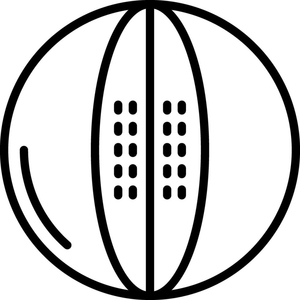 melon cantaloup vecteur icône conception