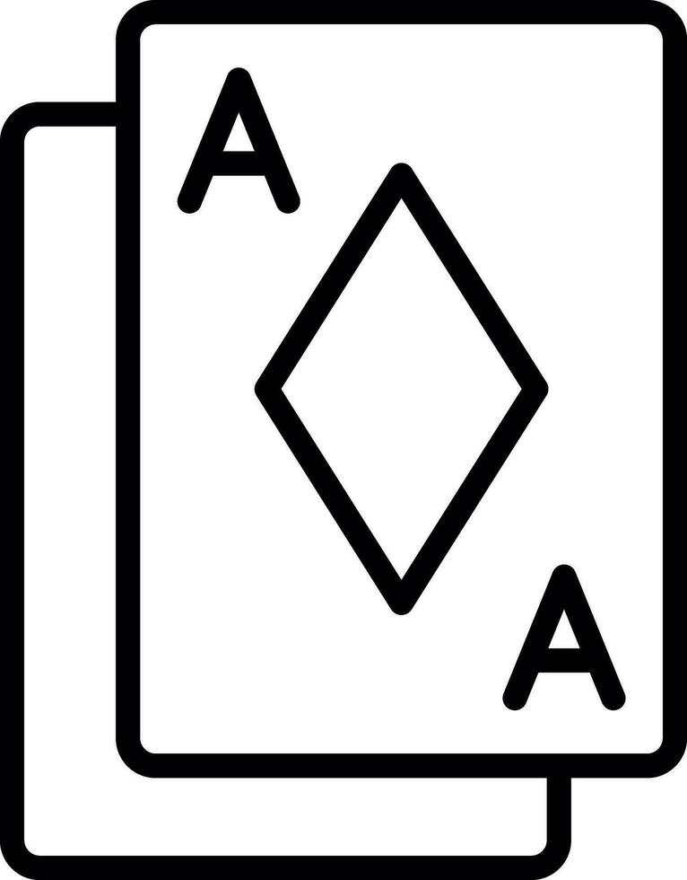 poker vecteur icône conception