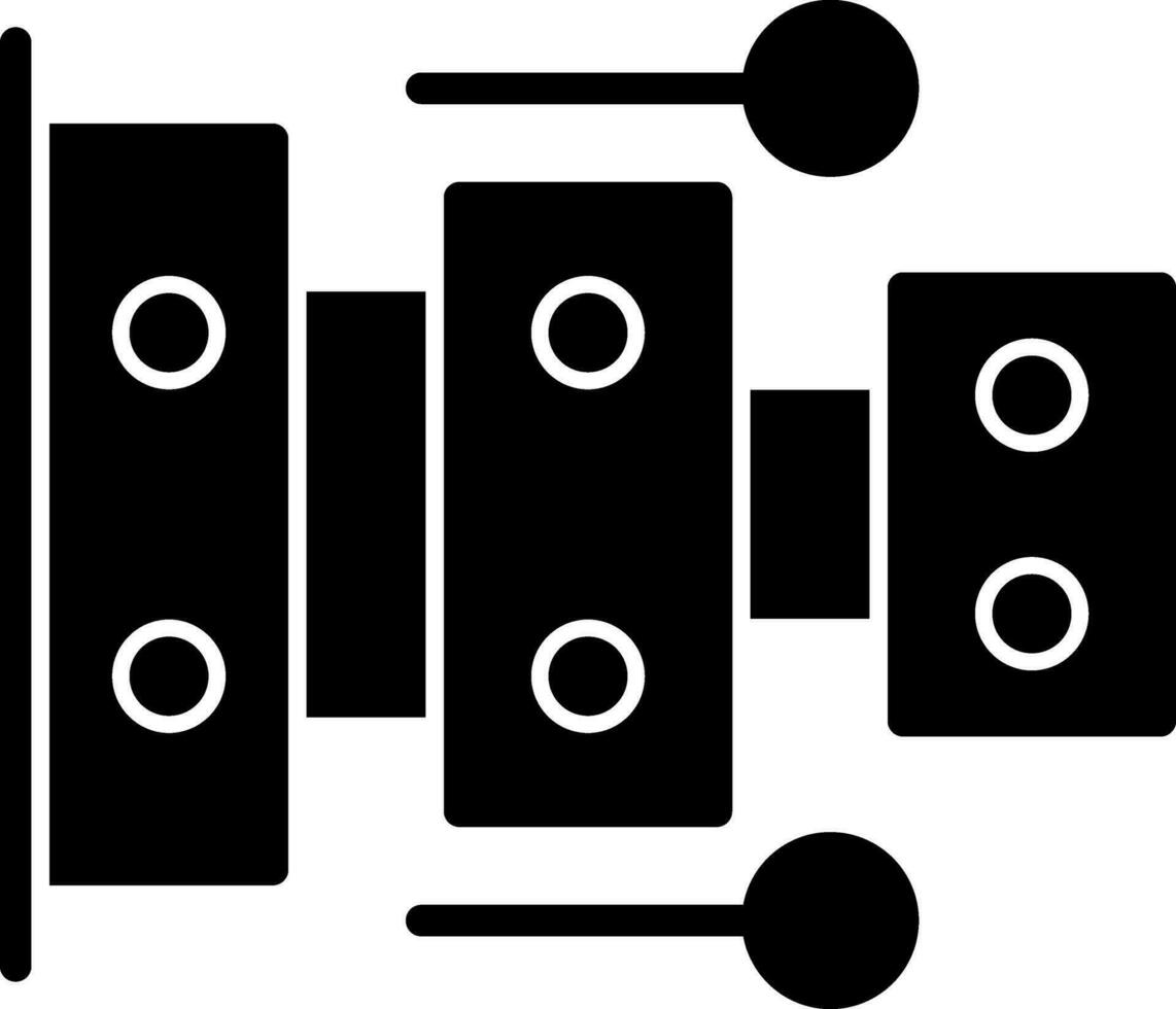 xylophone vecteur icône conception