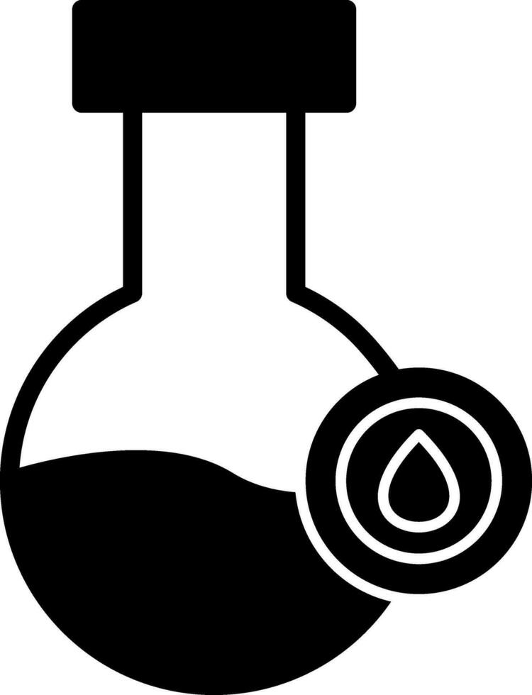 conception d'icône de vecteur de test pcr