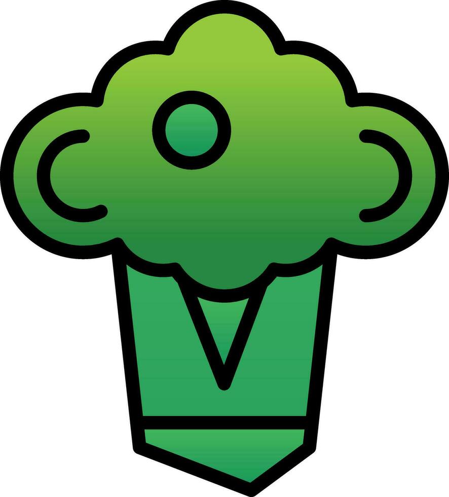 conception d'icône de vecteur de brocoli