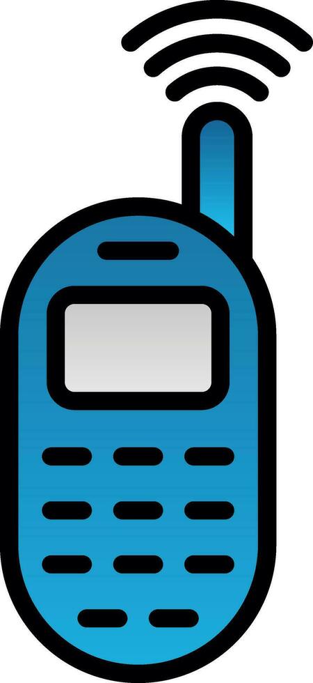 walkie talkie vecteur icône conception