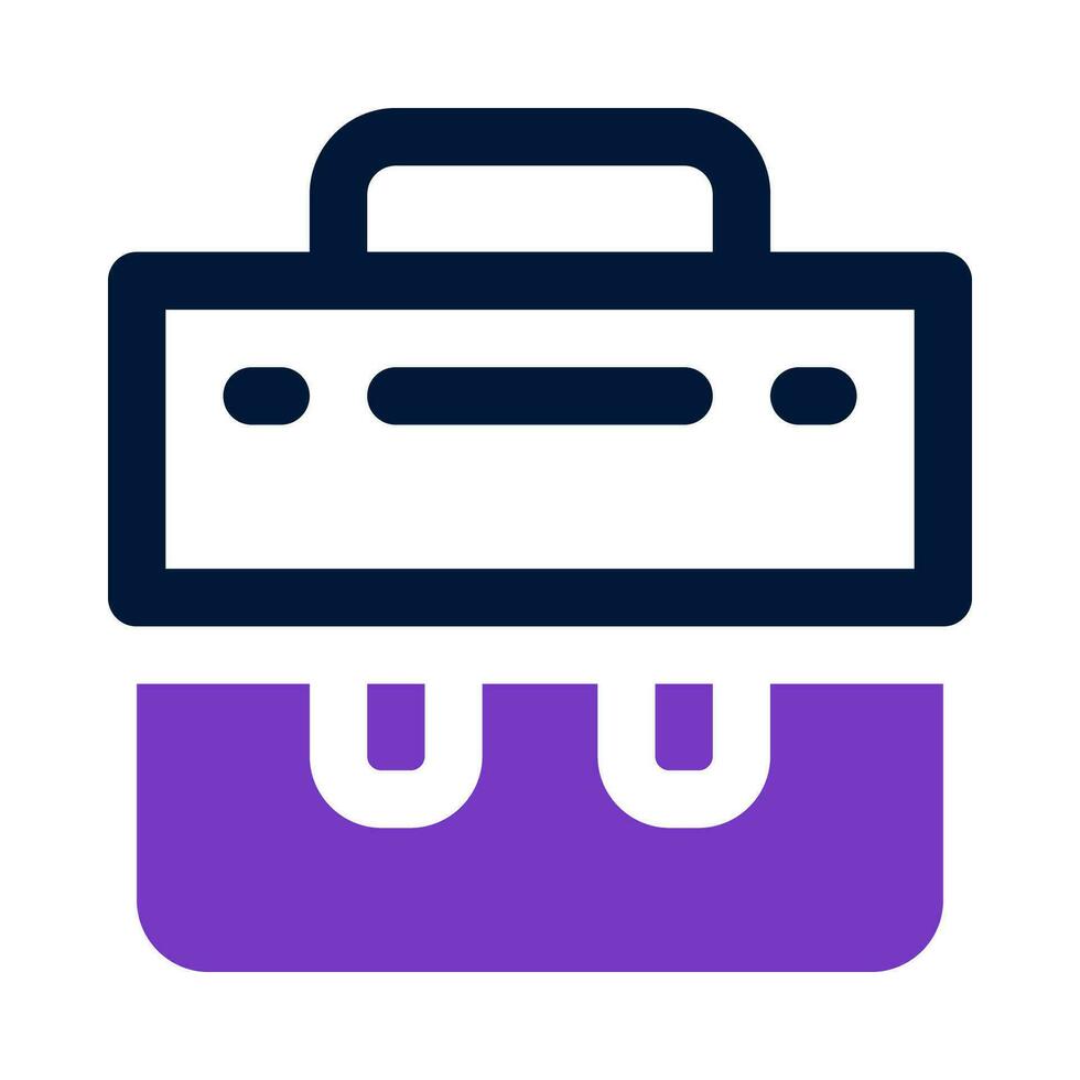 icône de boîte à outils pour votre site Web, mobile, présentation et conception de logo. vecteur
