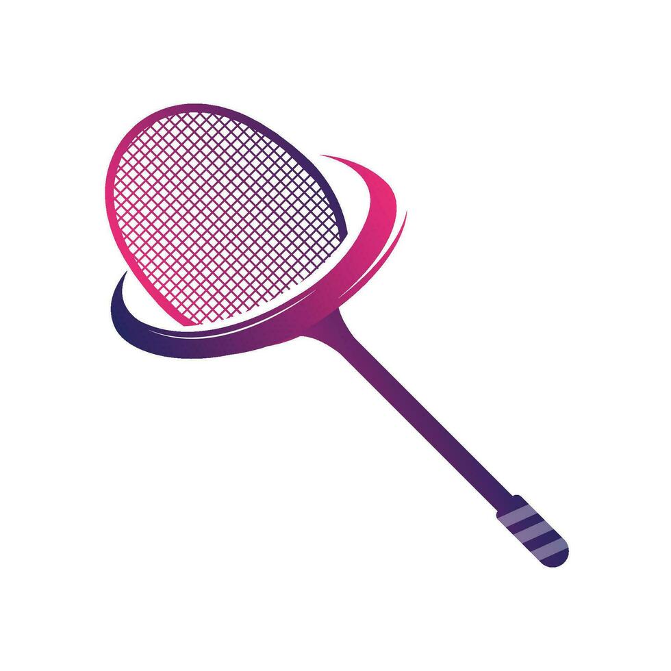 badminton logo conception, des sports vecteur, volant logo, badminton tournoi, Facile minimaliste badge vecteur