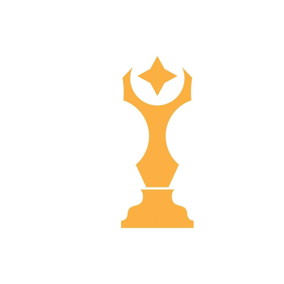 trophée logo, gagnant vecteur pour des sports tournoi, Créatif et unique illustration