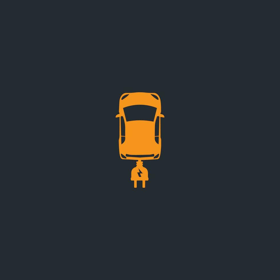 électrique voiture logo vecteur