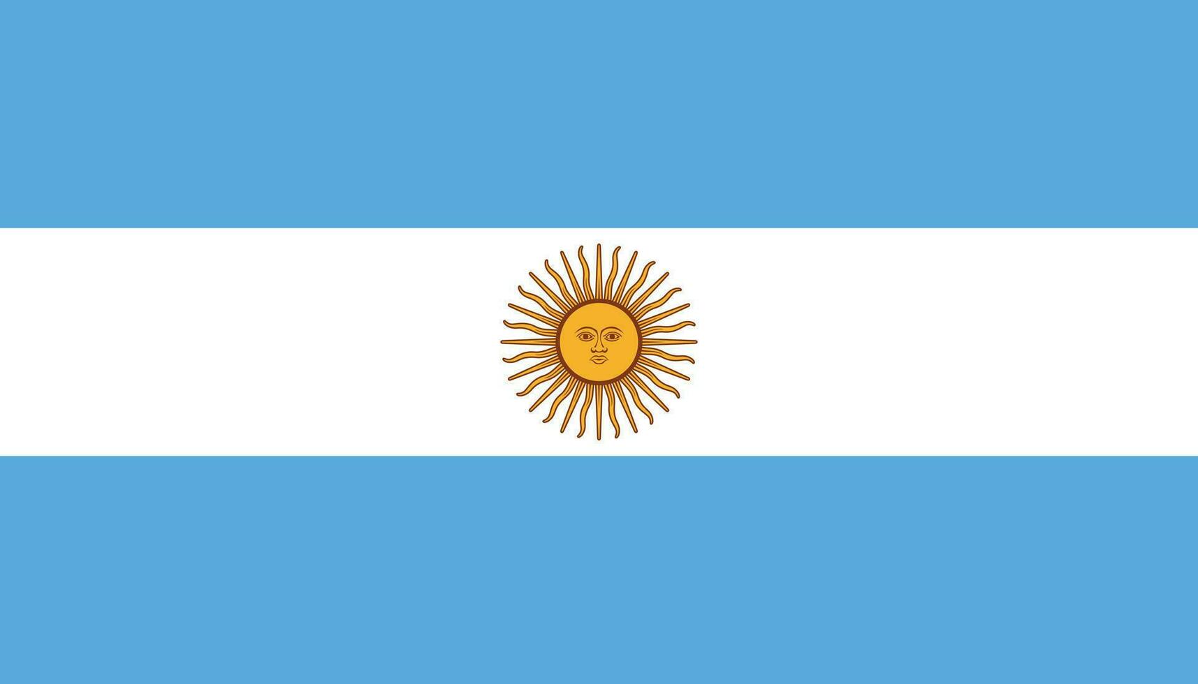 argentin drapeau icône dans plat style. nationale signe vecteur illustration. politique affaires concept.