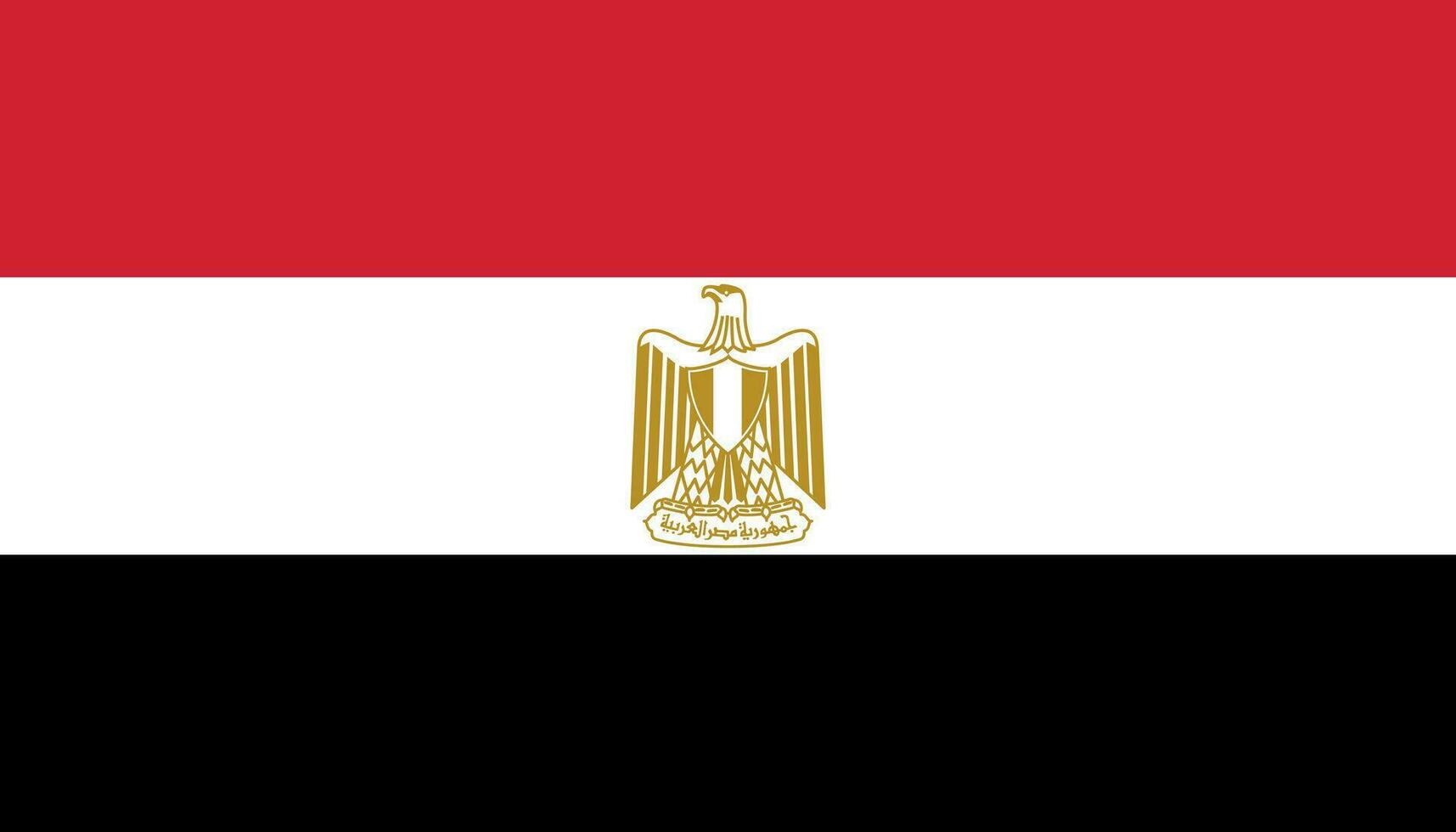 Egypte drapeau icône dans plat style. nationale signe vecteur illustration. politique affaires concept.