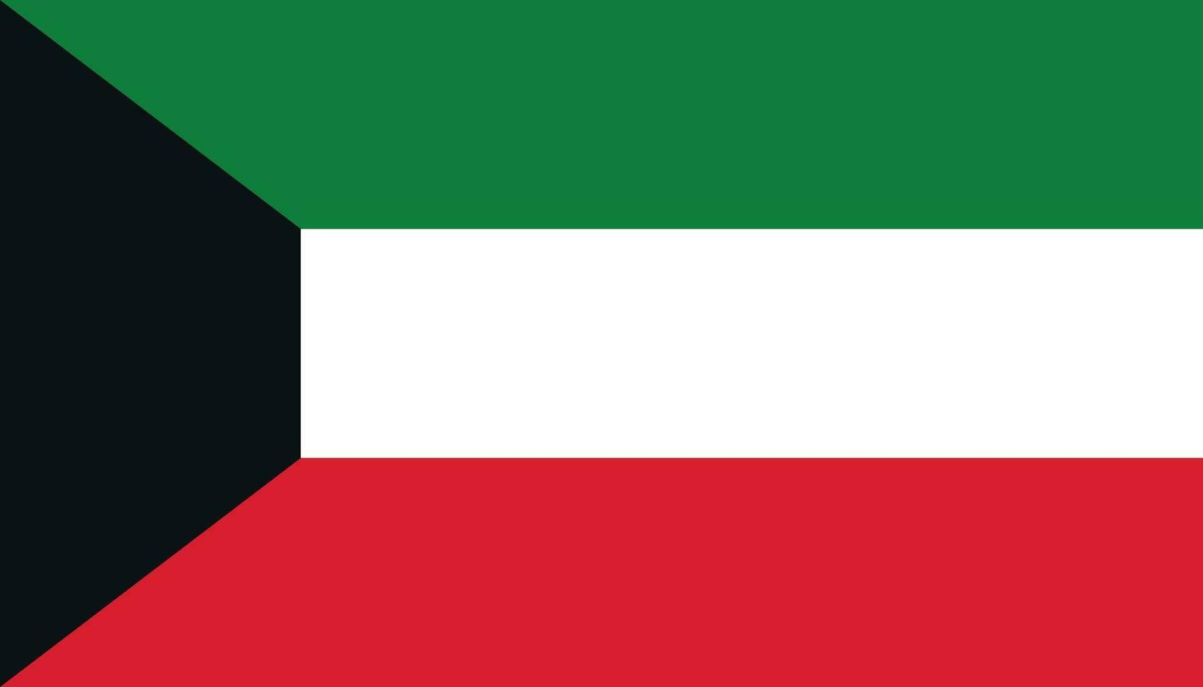Koweit drapeau icône dans plat style. nationale signe vecteur illustration. politique affaires concept.