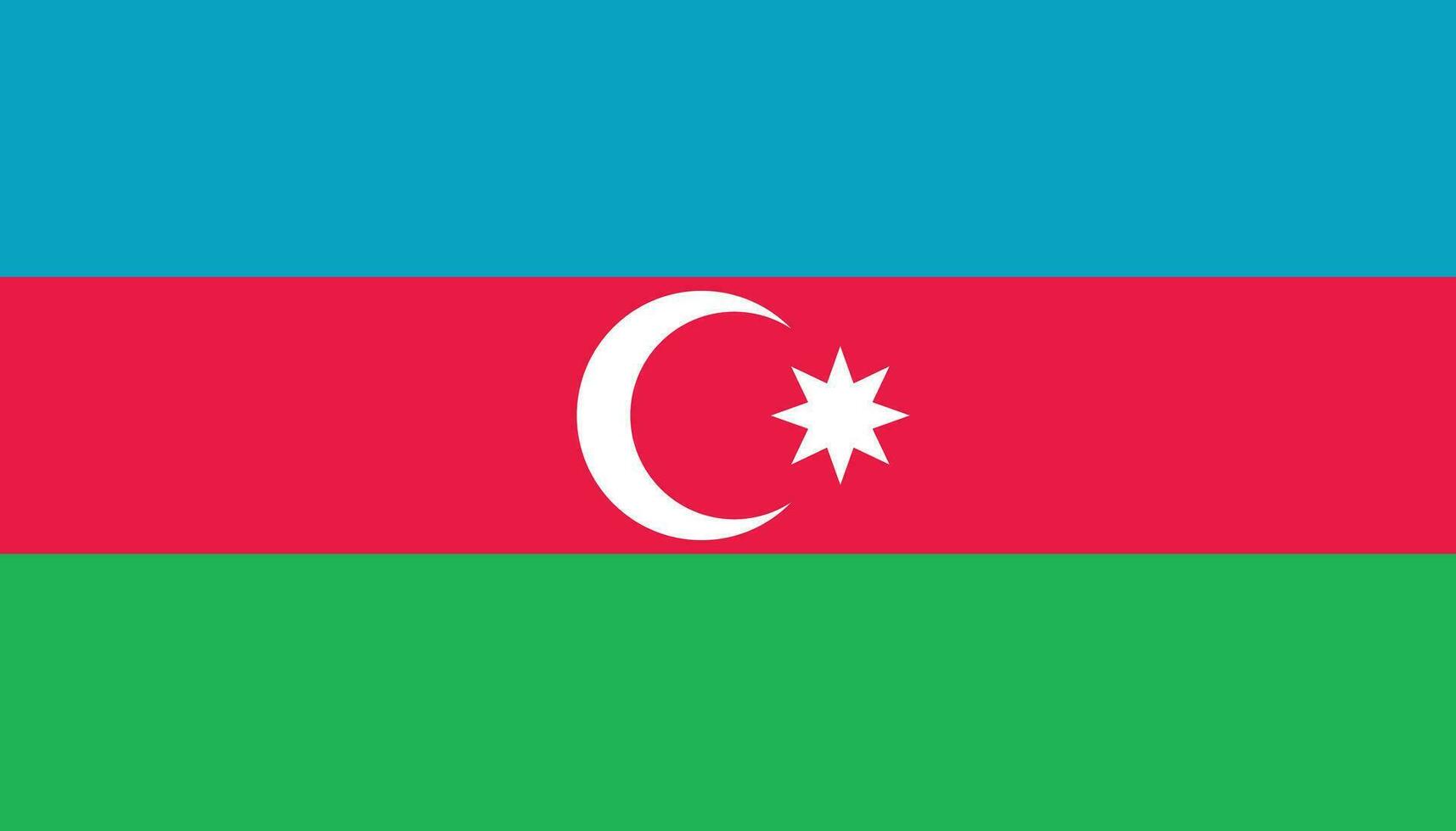 Azerbaïdjan drapeau icône dans plat style. nationale signe vecteur illustration. politique affaires concept.